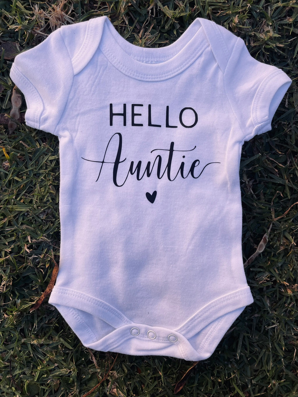 Short-sleeve baby grow