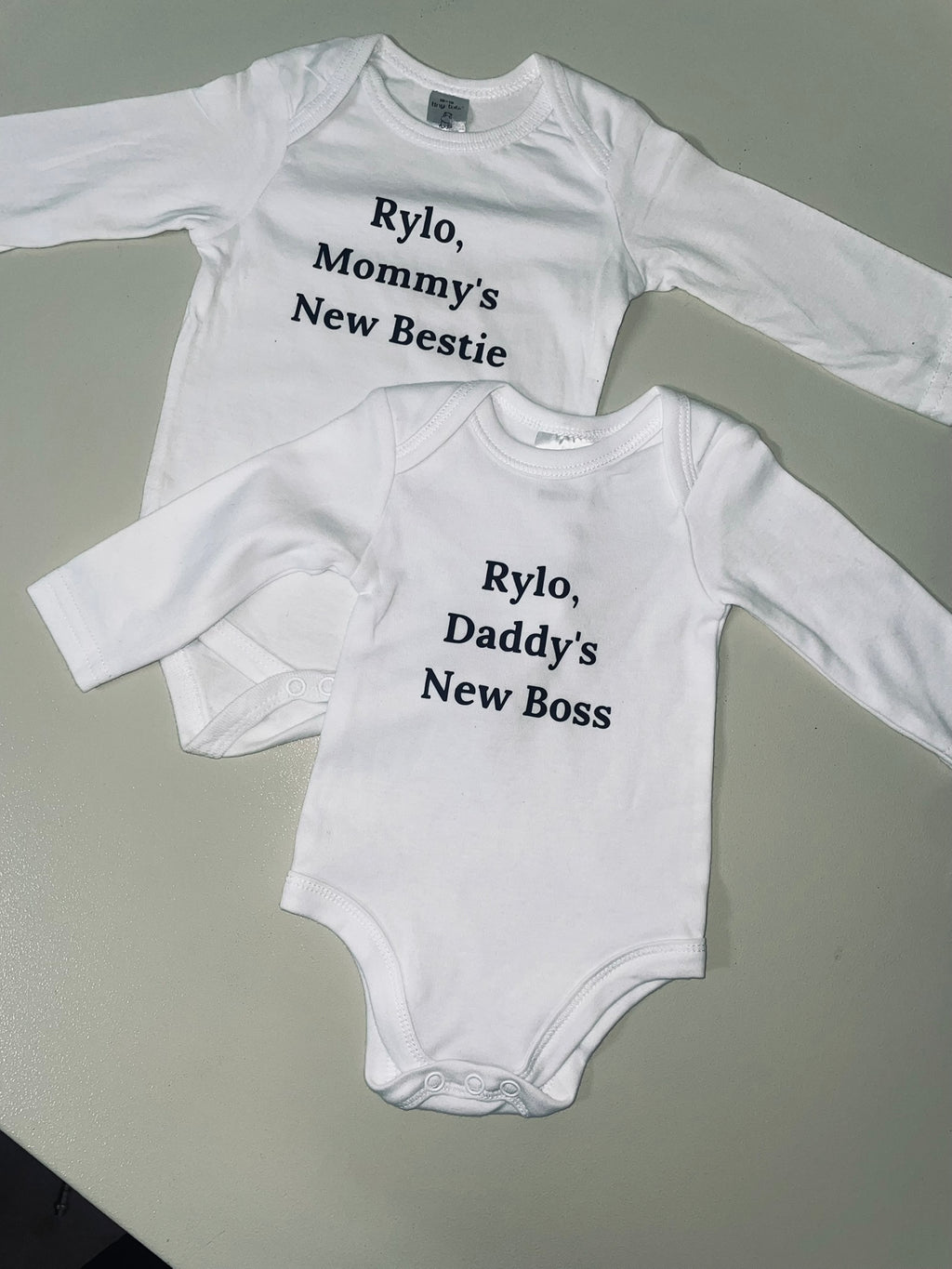 Long-Sleeve Baby Grow