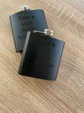 Men's Vinyl Flask