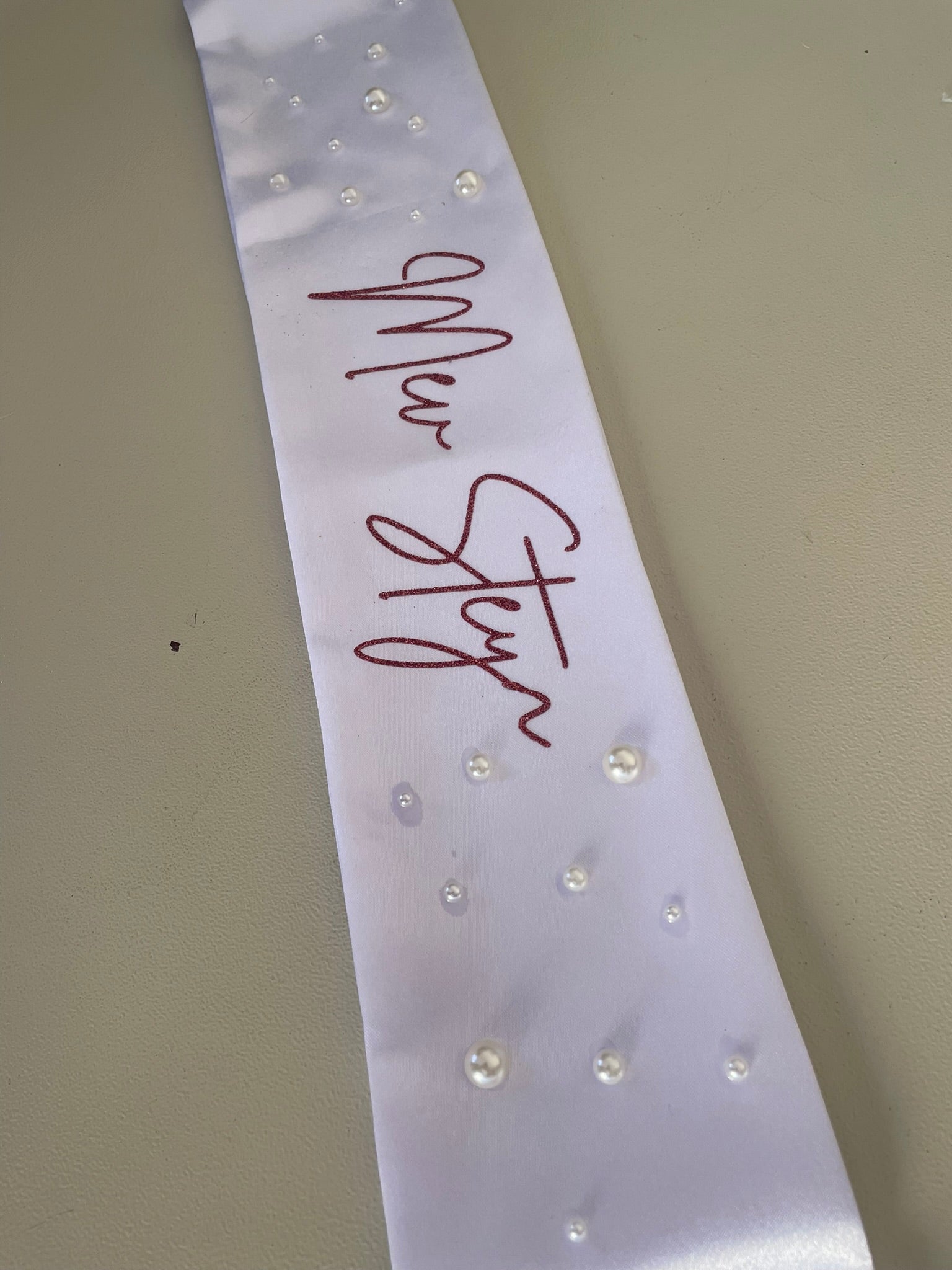 Bridal Sash